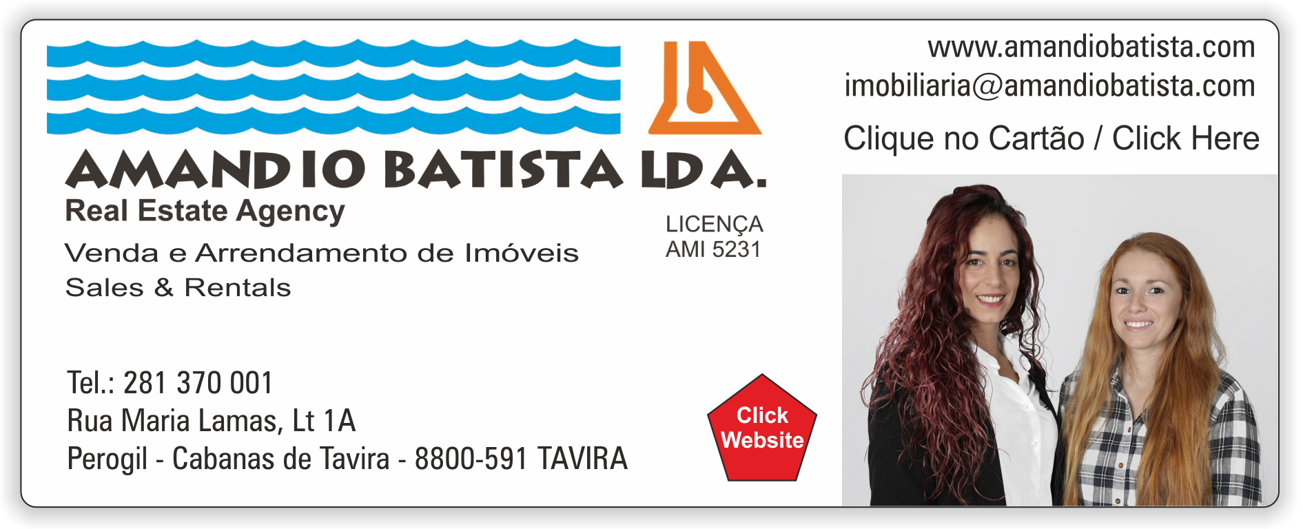 Publicidade local em Tavira 2