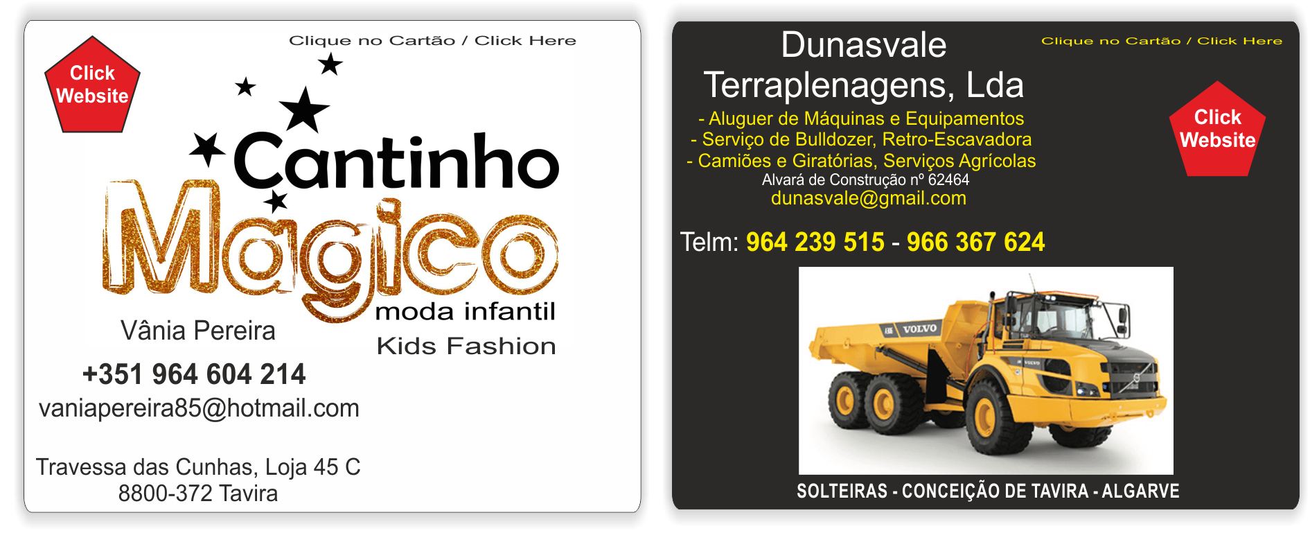 Publicidade local em Tavira 3
