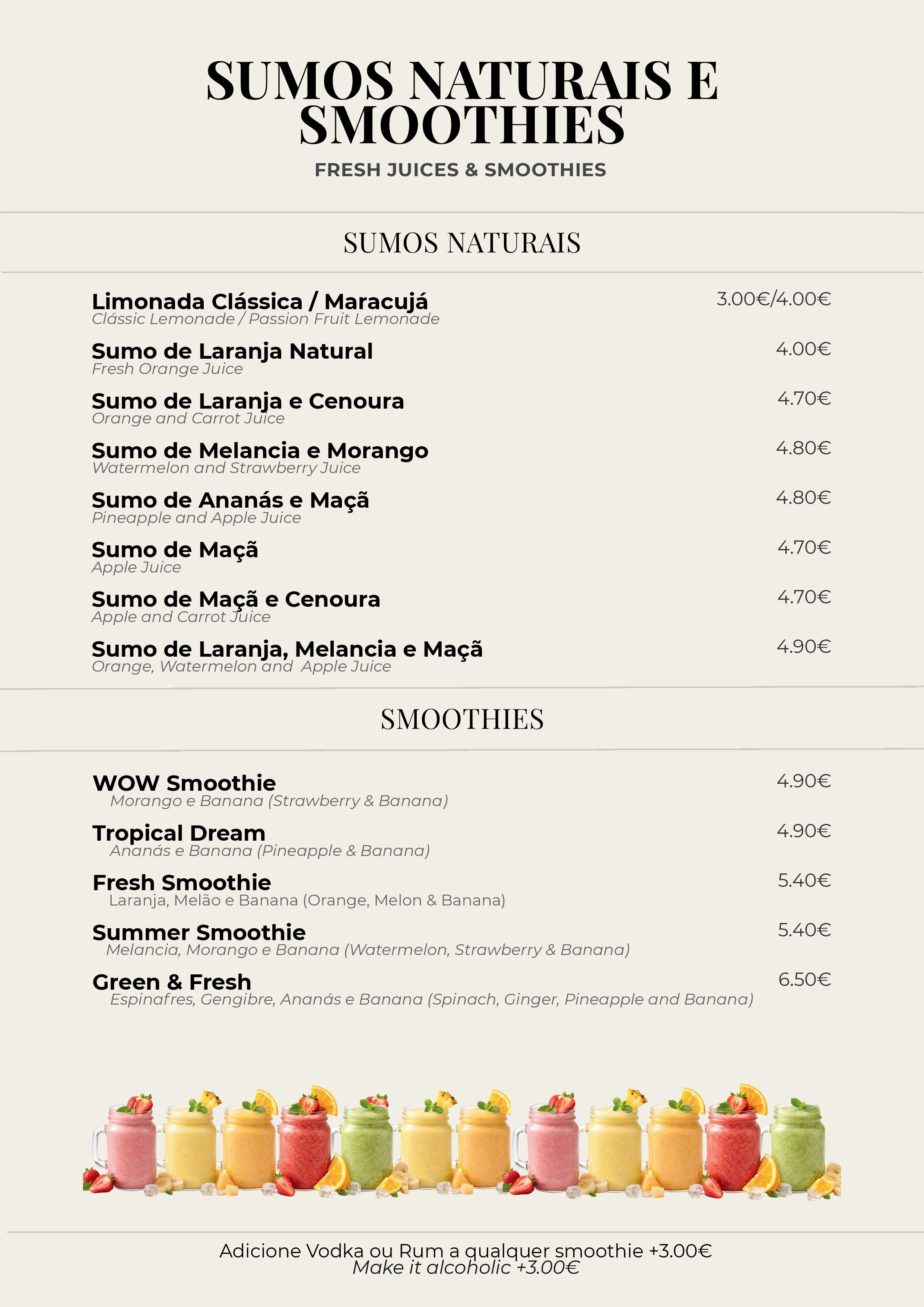 Menu Restaurante O Rui página 7