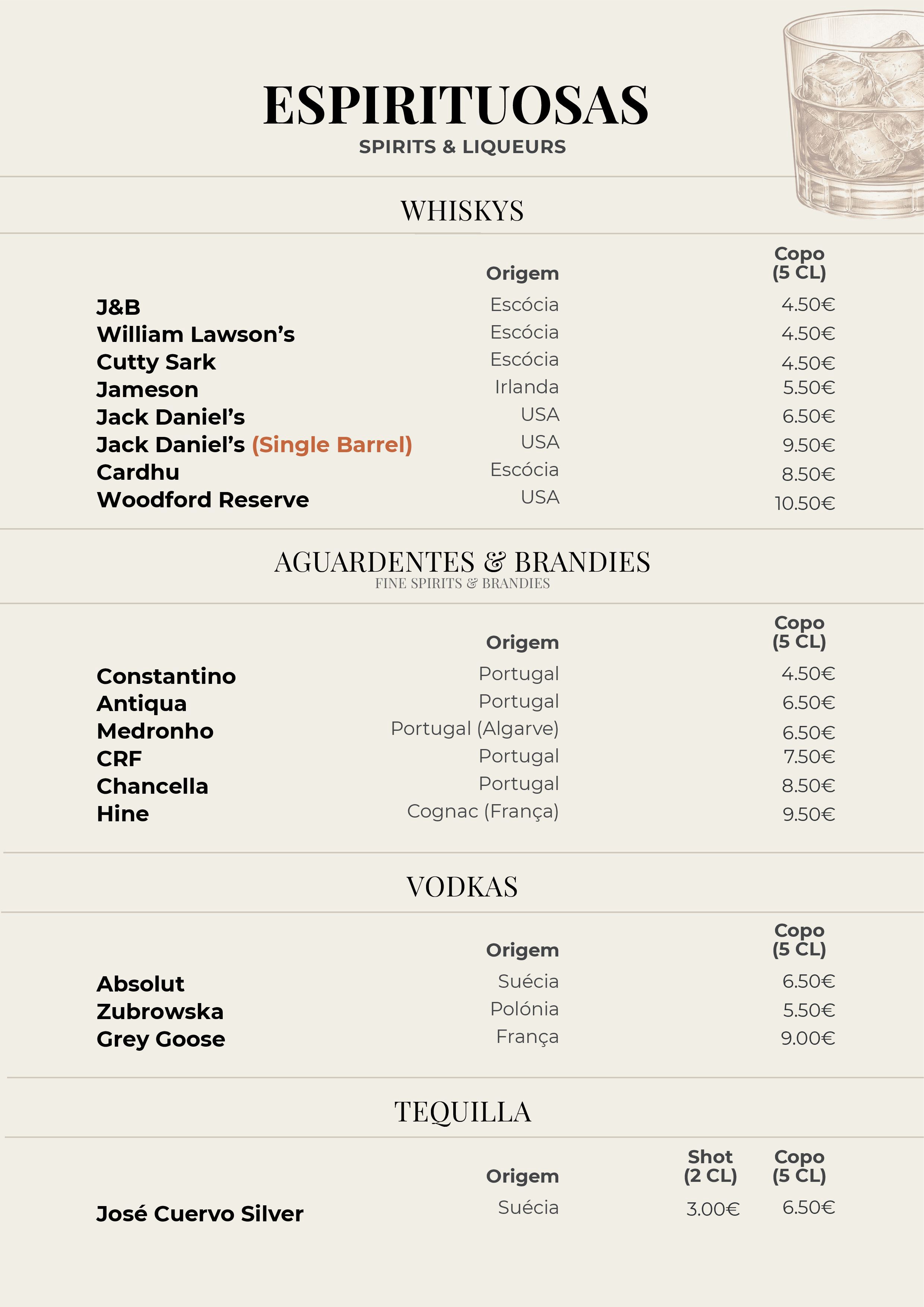 Menu Restaurante O Rui página 20
