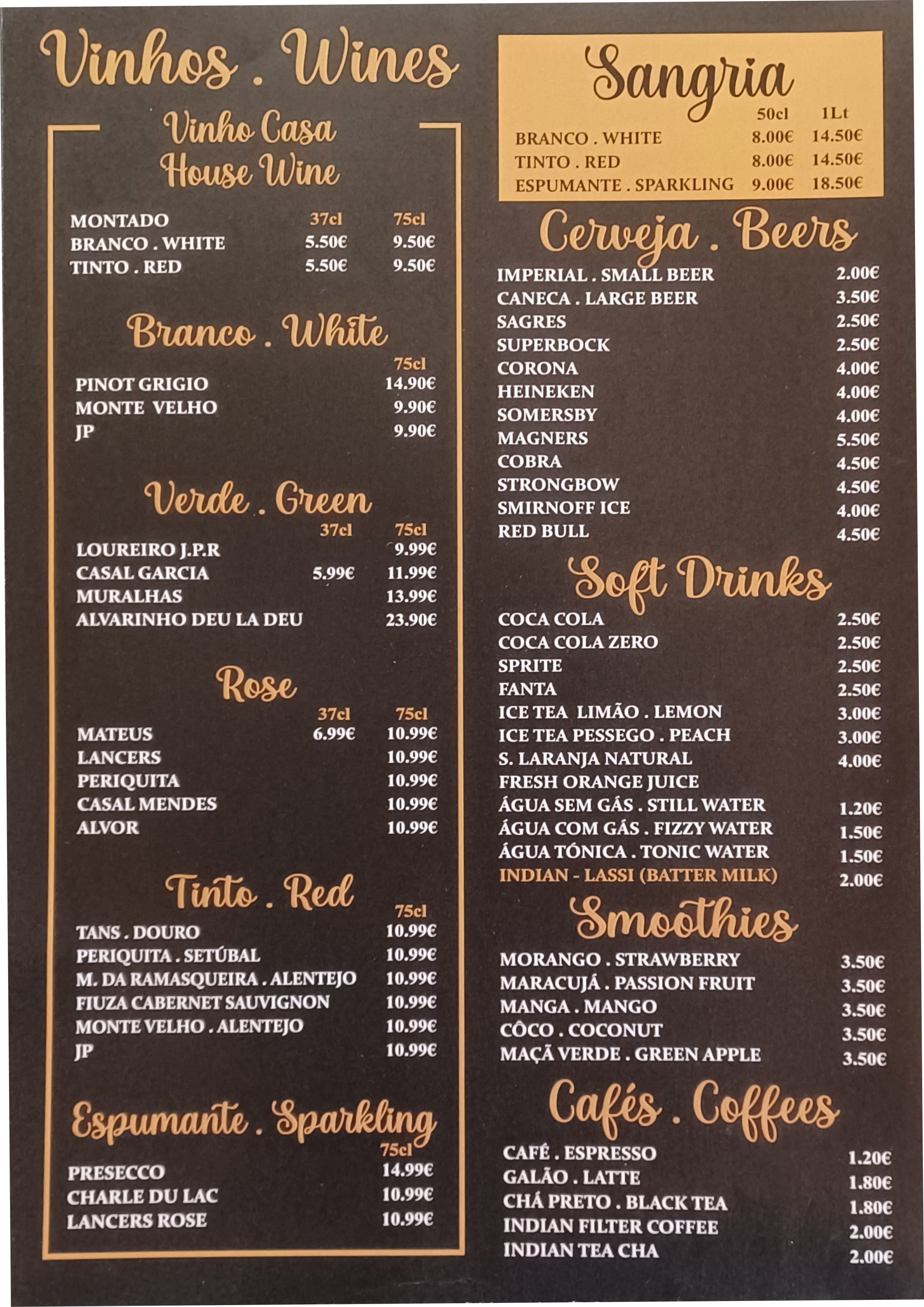 Menu SOUTH INDIAN página 12