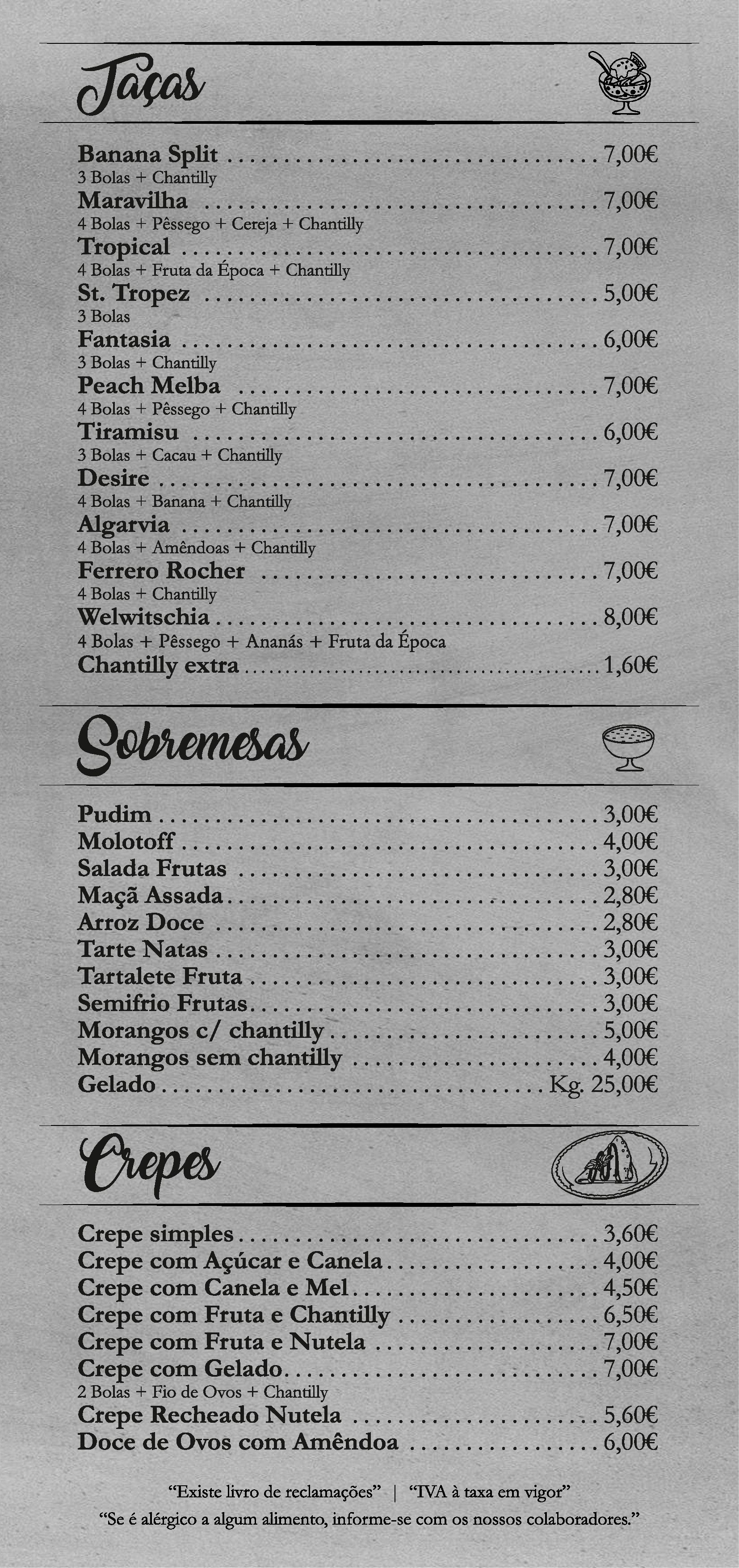 Menu Welwitschia página 7