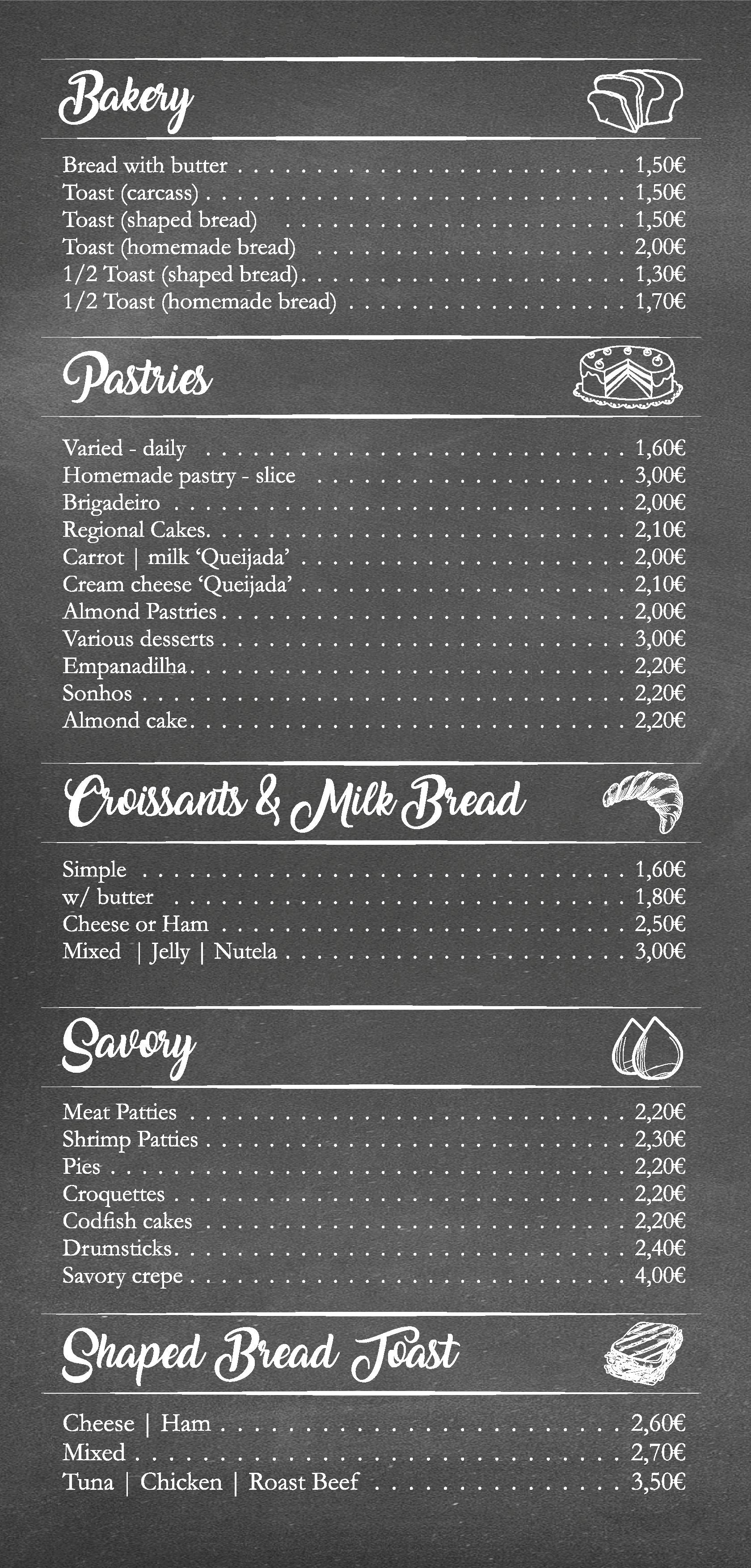Menu Welwitschia página 15