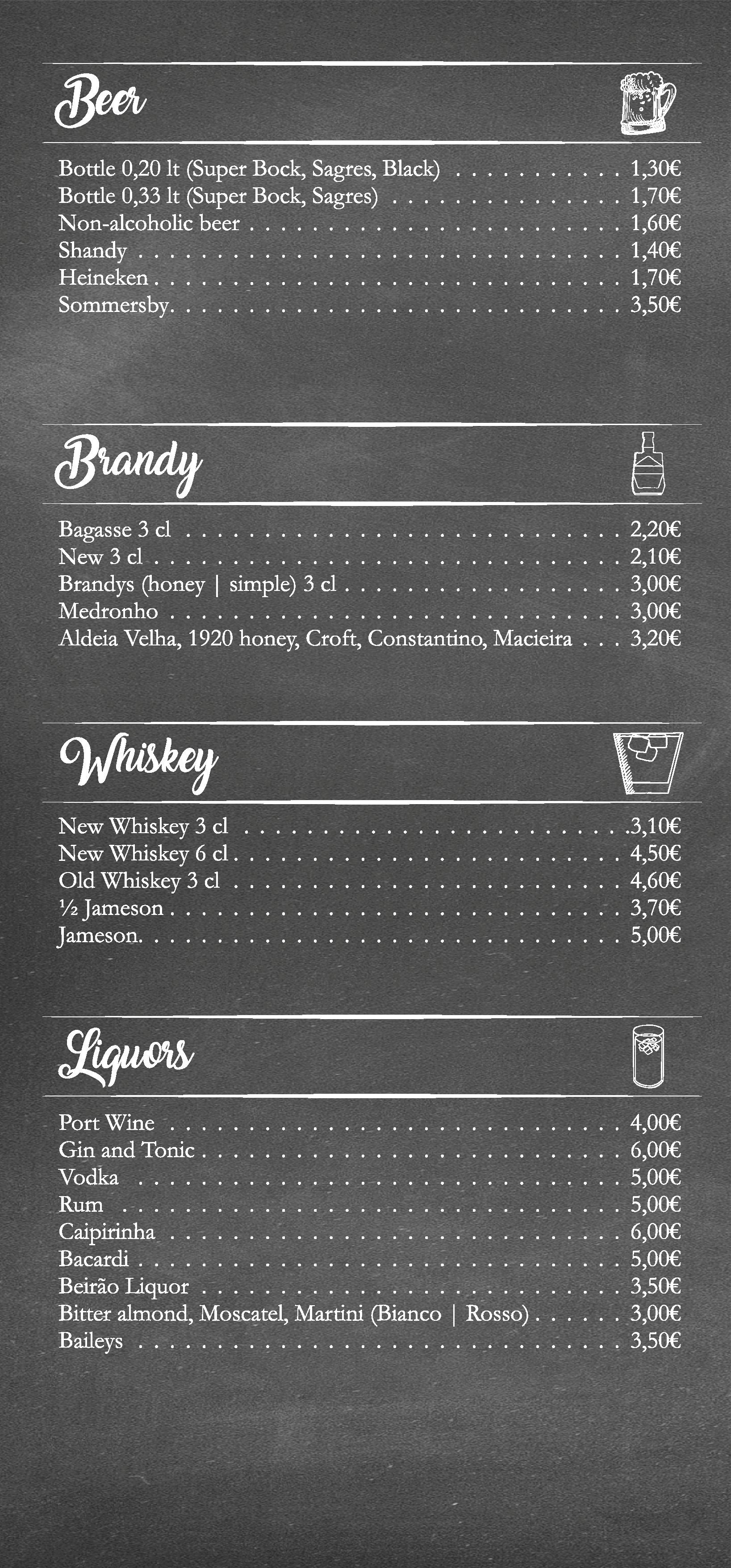 Menu Welwitschia página 18