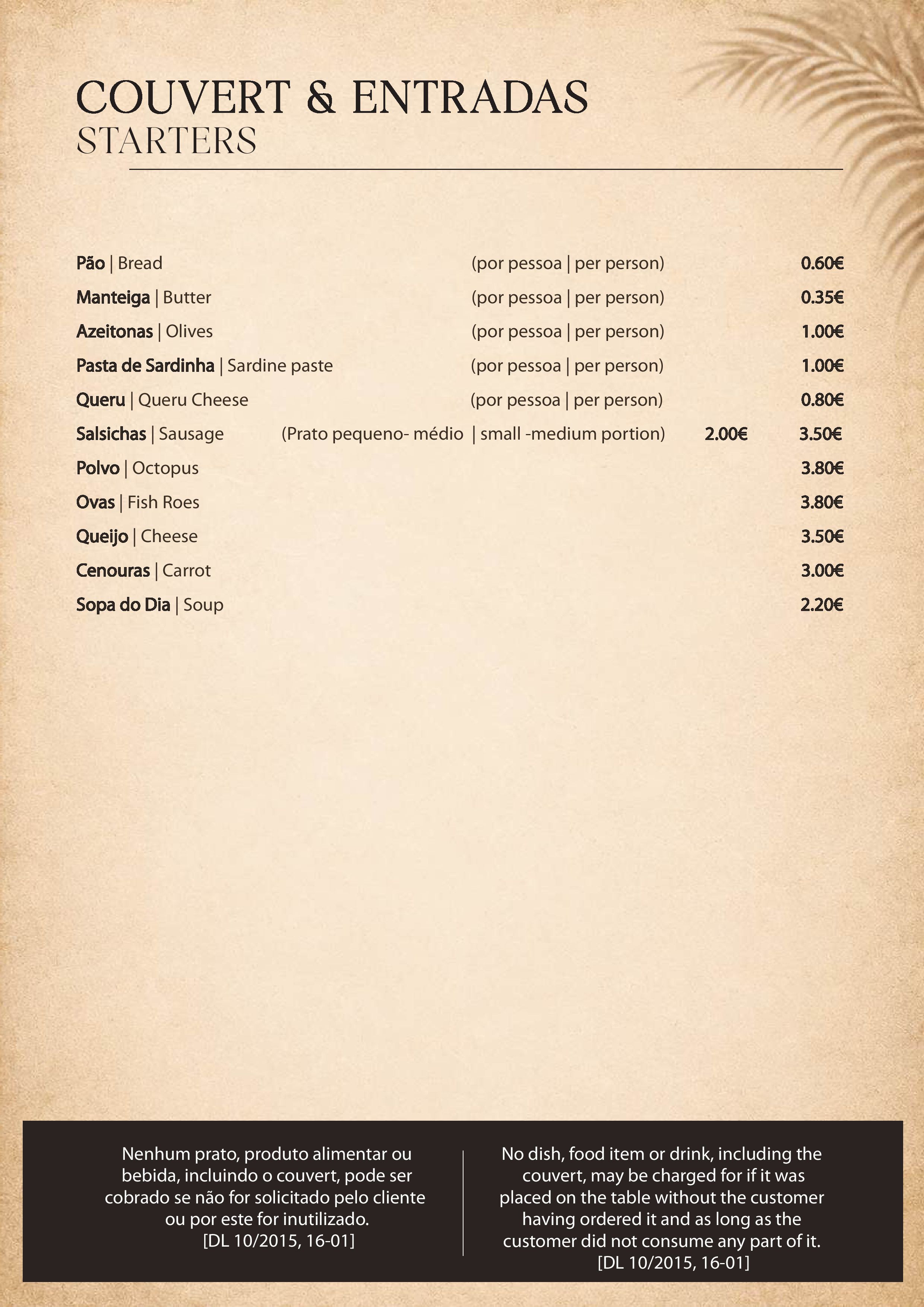 Menu ANGOLANA página 3