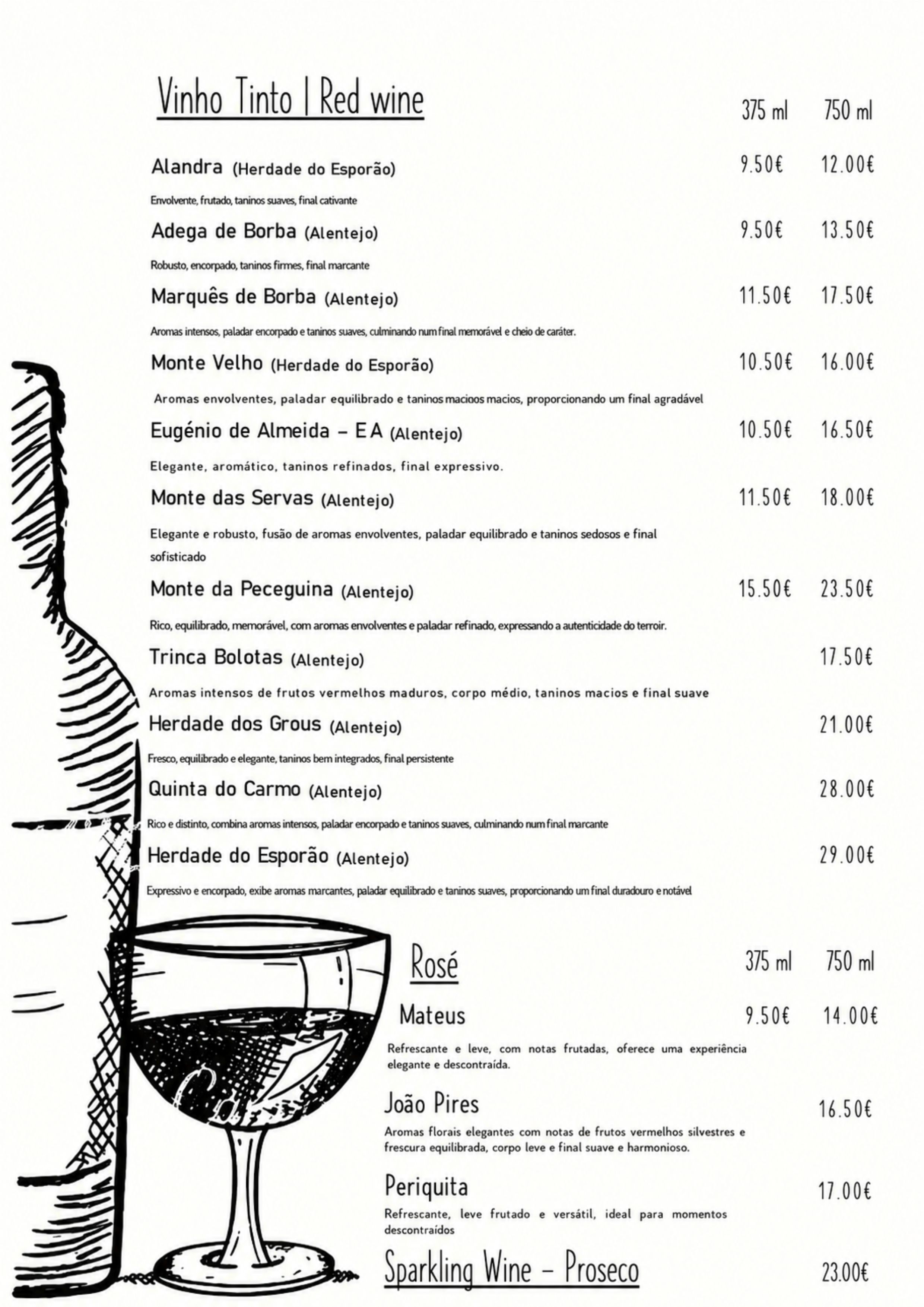 Menu RESTAURANTE GAMBOA página 9