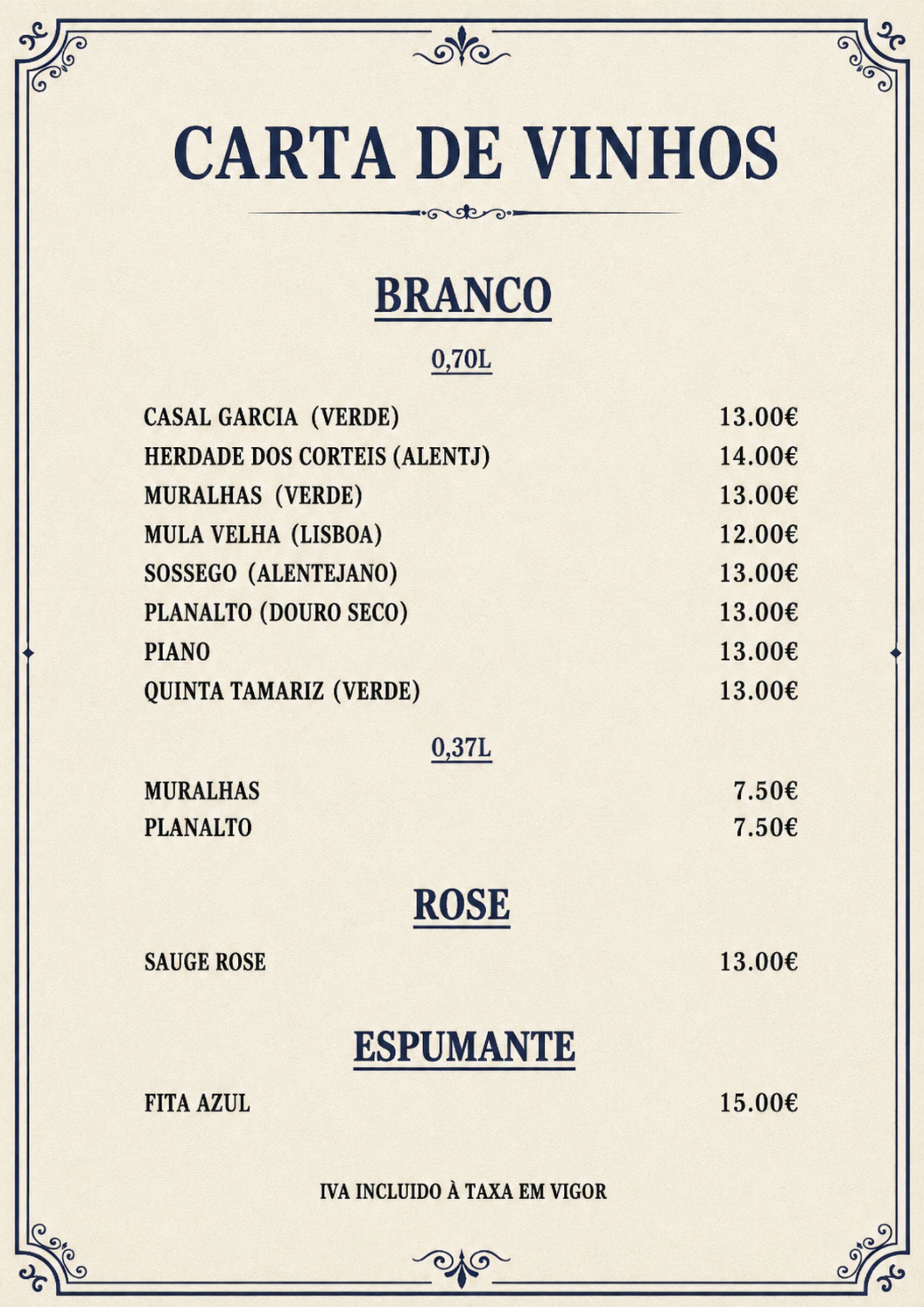Menu RESTAURANTE LEAL página 3