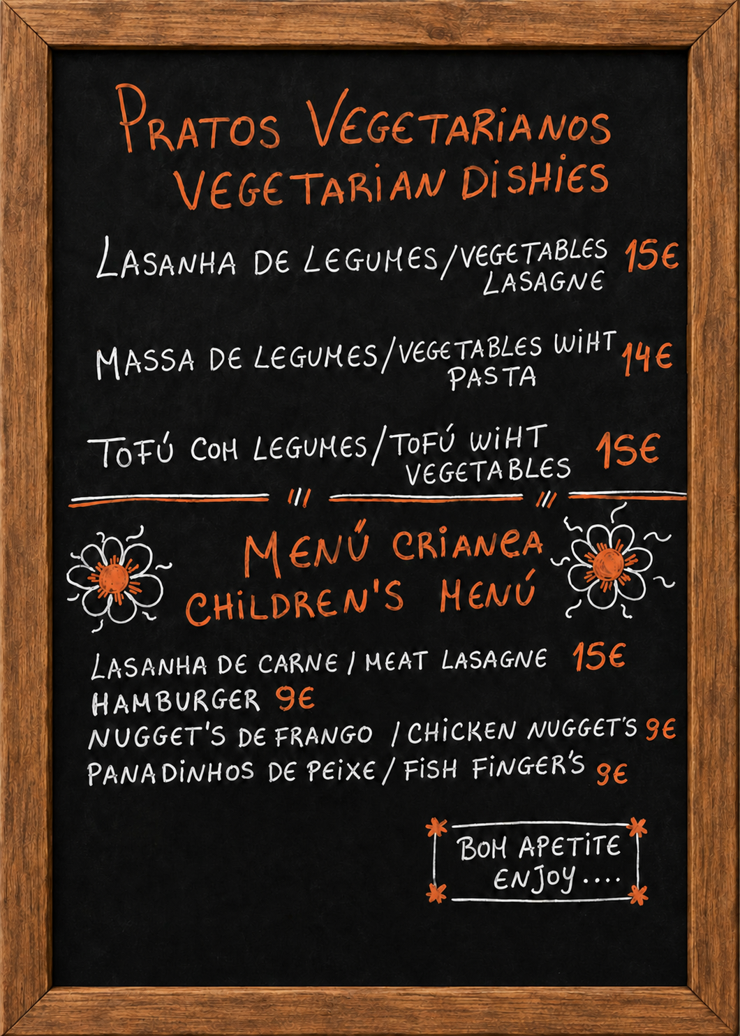 Menu RESTAURANTE O TANQUE página 2