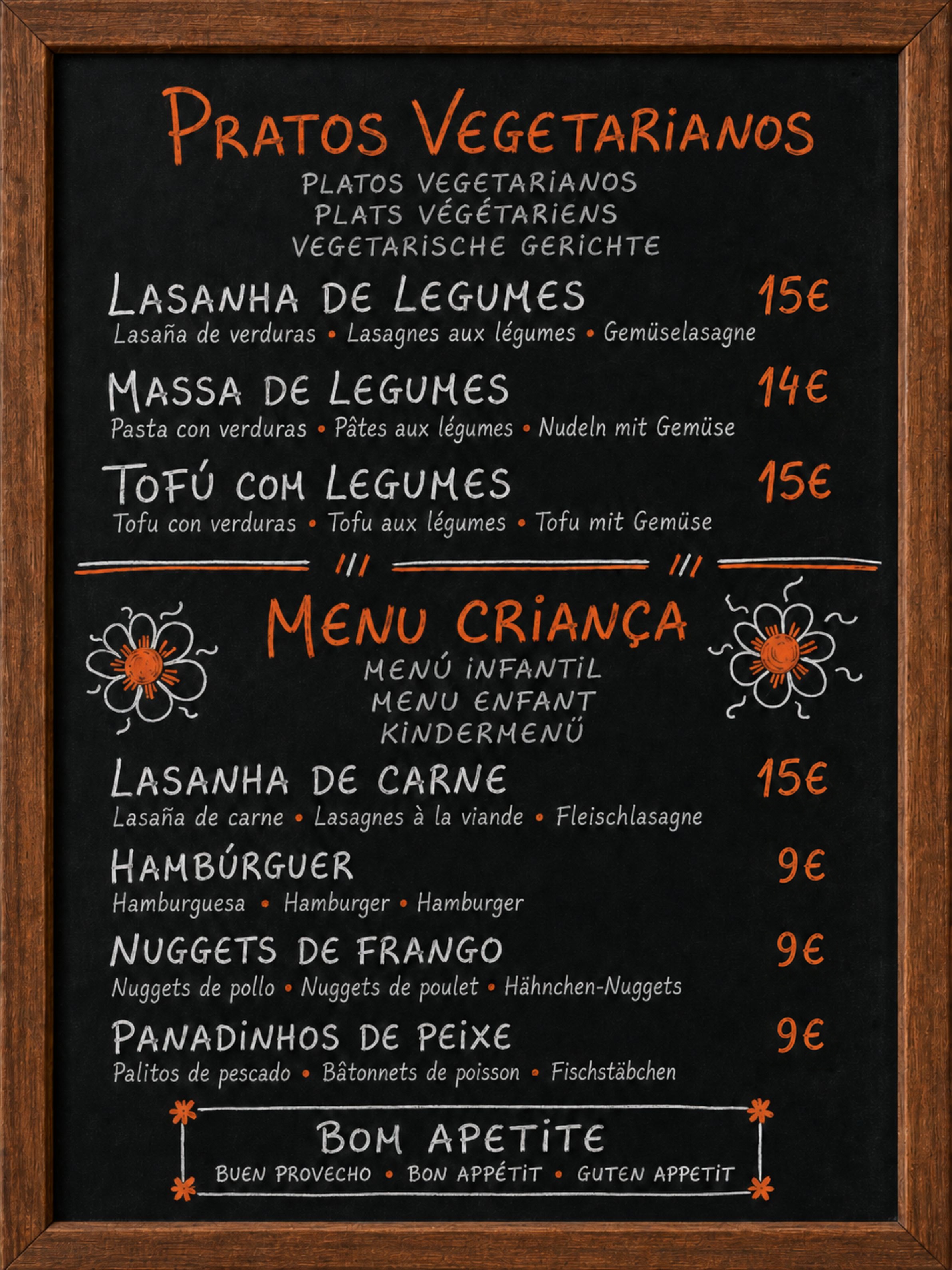 Menu RESTAURANTE O TANQUE página 6