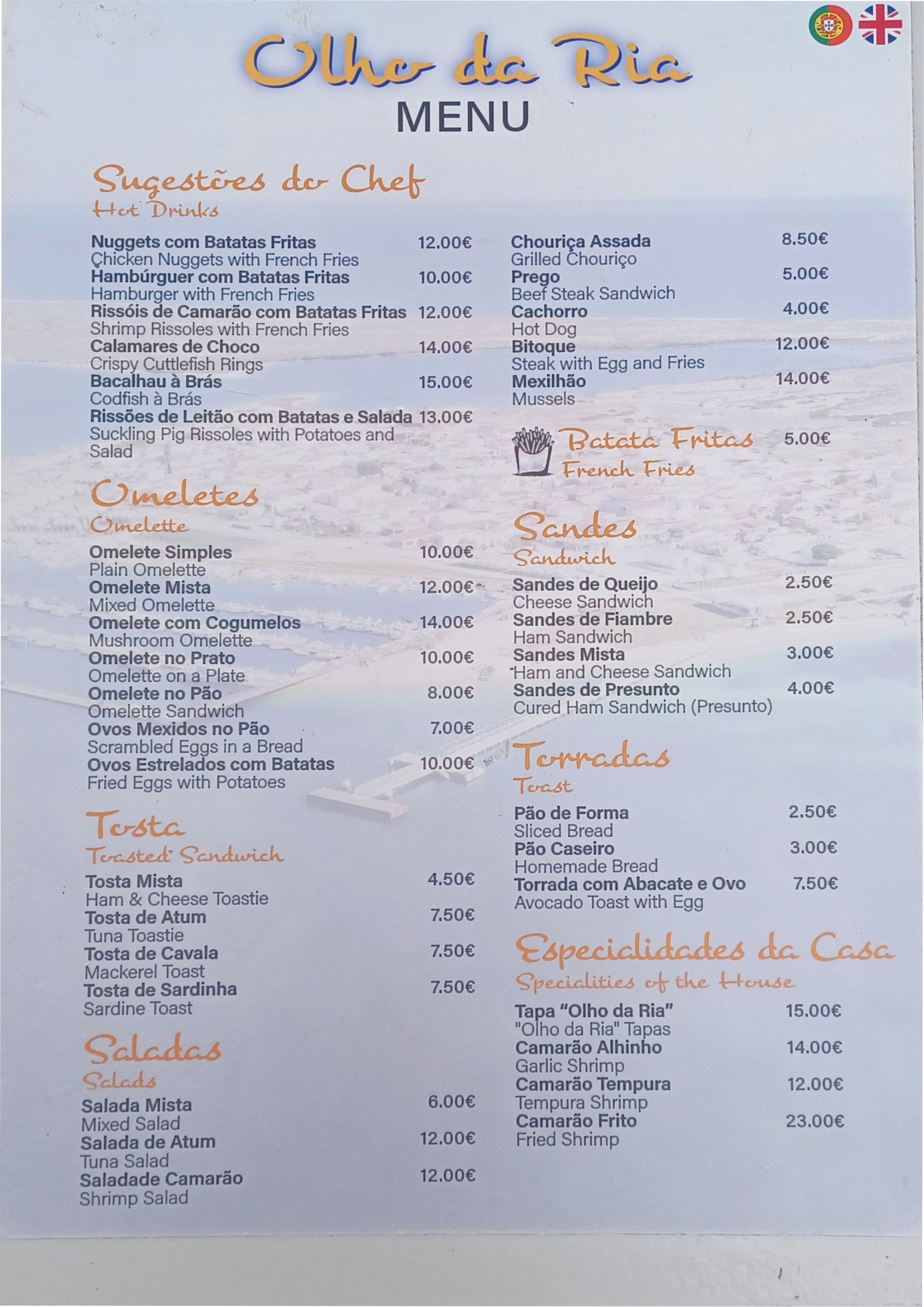 Menu OLHO DA RIA página 2